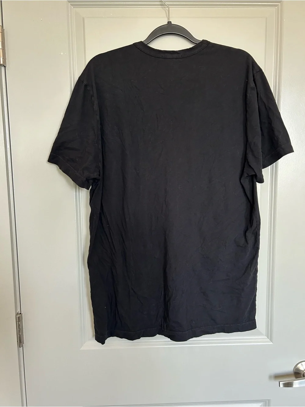 James Perse Black Short Sleeve Crew Tee